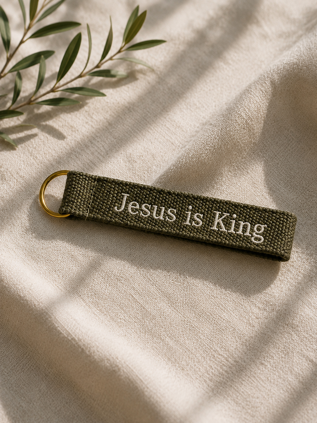 Sleutelhanger Jesus is king