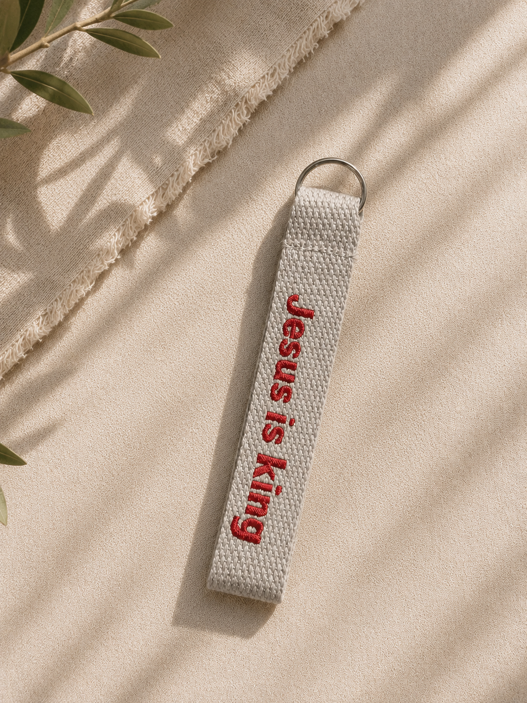 sleutelhanger Jesus is king