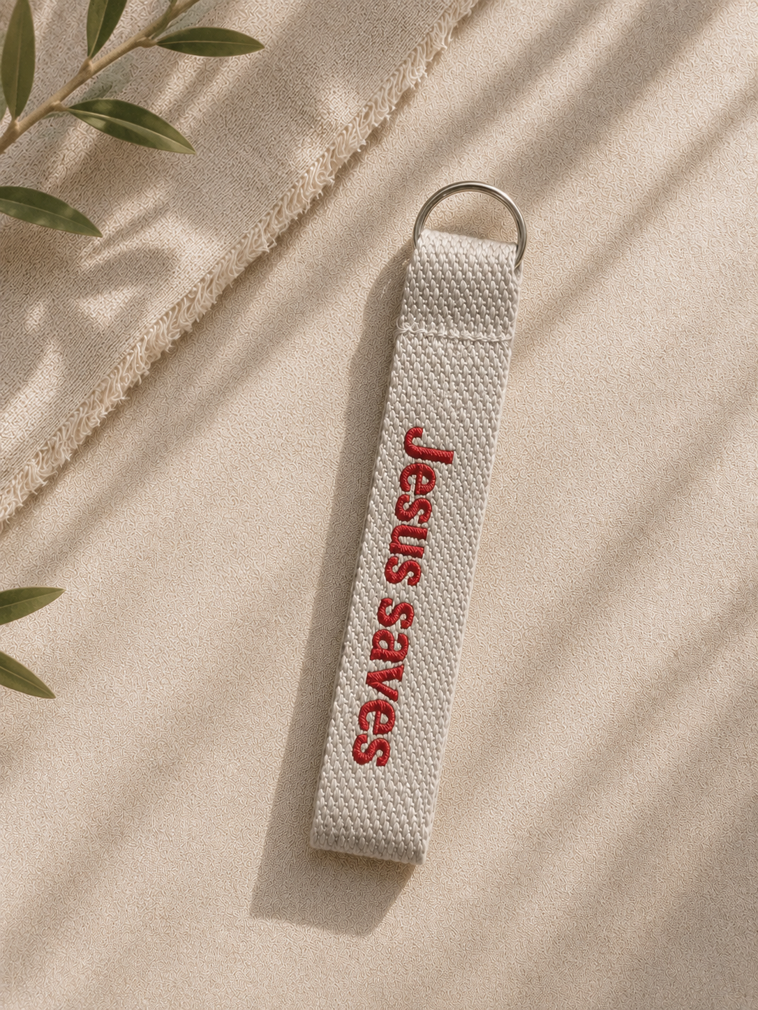 Sleutelhanger Jesus saves
