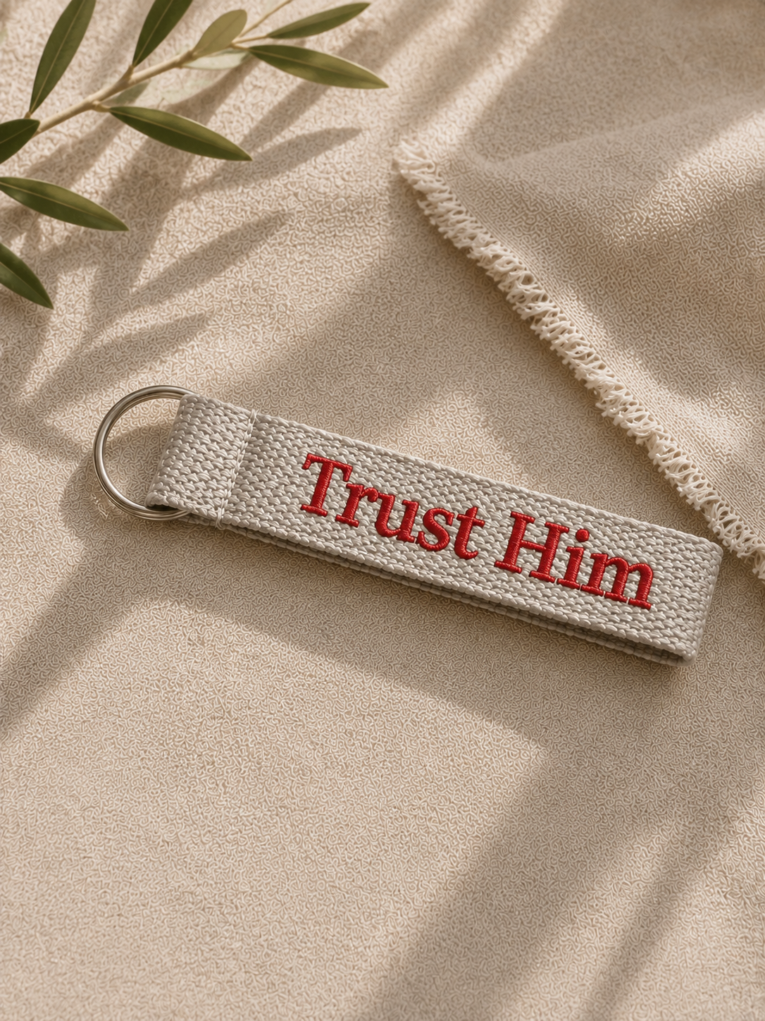 Sleutelhanger Trust Him